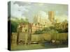 A View of Worcester Cathedral from the Southwest, 1791-Joseph Farington-Stretched Canvas