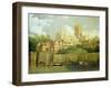 A View of Worcester Cathedral from the Southwest, 1791-Joseph Farington-Framed Giclee Print