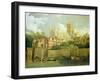 A View of Worcester Cathedral from the Southwest, 1791-Joseph Farington-Framed Giclee Print