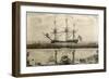 A View of Ye Jason Privateer, C.1760-Nicholas Pocock-Framed Giclee Print