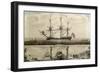 A View of Ye Jason Privateer, C.1760-Nicholas Pocock-Framed Giclee Print