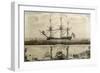 A View of Ye Jason Privateer, C.1760-Nicholas Pocock-Framed Giclee Print