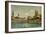 A View of Zurich with the River Limmat from the Quaibrucke Looking Towards the Fraumunstkirche,…-Otto Pilny-Framed Giclee Print