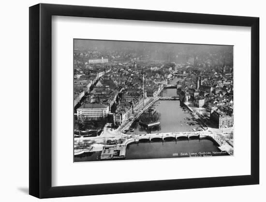 A View of Zurich-null-Framed Photographic Print