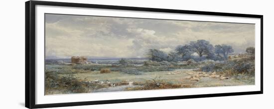 A View on Holmwood Common, Surrey-Myles Birket Foster-Framed Giclee Print