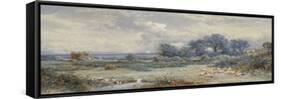 A View on Holmwood Common, Surrey-Myles Birket Foster-Framed Stretched Canvas