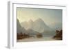 A View on the Columbia River, Oregon, 1871-Norton Bush-Framed Giclee Print