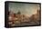 'A View on the Grand Canal Venice', c1740, (c1915)-Canaletto-Framed Stretched Canvas