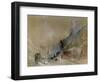 A View on the Rhine-J^ M^ W^ Turner-Framed Giclee Print