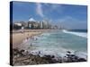 A View Over Leblon and Ipanema Beaches in Rio De Janeiro-Alex Saberi-Stretched Canvas