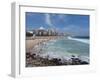 A View Over Leblon and Ipanema Beaches in Rio De Janeiro-Alex Saberi-Framed Premium Photographic Print