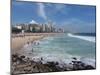 A View Over Leblon and Ipanema Beaches in Rio De Janeiro-Alex Saberi-Mounted Premium Photographic Print