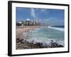 A View Over Leblon and Ipanema Beaches in Rio De Janeiro-Alex Saberi-Framed Photographic Print