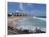 A View Over Leblon and Ipanema Beaches in Rio De Janeiro-Alex Saberi-Framed Photographic Print