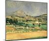 A View Over Mont St. Victoire-Paul Cézanne-Mounted Art Print
