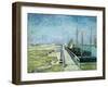 A View Over the Canal-Theo von Brockhusen-Framed Giclee Print