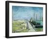 A View Over the Canal-Theo von Brockhusen-Framed Giclee Print