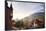 A View over the Misty Old Town of Heidelberg, Baden-Wurttemberg, Germany-Andreas Brandl-Framed Photographic Print