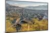 A View over the Old Town Area of Lijiang (Dayan), and its Roofs on a Clear Morning, Lijiang-Andreas Brandl-Mounted Photographic Print