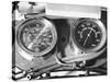 A View Showing Depth Gages Aboard the Submarine R-14-Carl Mydans-Stretched Canvas