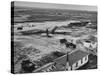 A View Showing Navy Dive Bomber Squadrons at Lake Charles Airport-Dmitri Kessel-Stretched Canvas