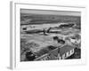 A View Showing Navy Dive Bomber Squadrons at Lake Charles Airport-Dmitri Kessel-Framed Premium Photographic Print