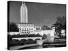 A View Showing the Exterior of the Texas University-Carl Mydans-Stretched Canvas