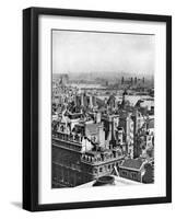 A View South-Eastward from Bush House as Far as Blackheath, London, 1926-1927-null-Framed Giclee Print