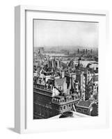 A View South-Eastward from Bush House as Far as Blackheath, London, 1926-1927-null-Framed Giclee Print