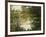 A View Through the Trees of La Grande Jatte Island-Claude Monet-Framed Giclee Print