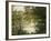 A View Through the Trees of La Grande Jatte Island-Claude Monet-Framed Giclee Print