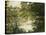 A View Through the Trees of La Grande Jatte Island-Claude Monet-Stretched Canvas