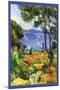 A View Through the Trees Of-Paul C?zanne-Mounted Art Print