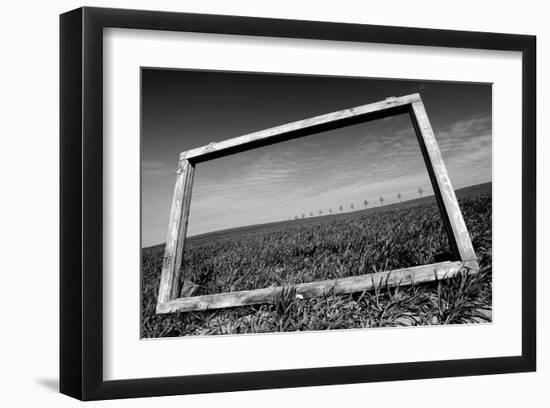 A View Through the Window-null-Framed Art Print