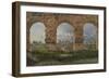 A View through Three of the North-Western Arches of the Third Storey of the Coliseum in Rome, 1815-Christoffer-wilhelm Eckersberg-Framed Giclee Print