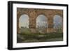 A View through Three of the North-Western Arches of the Third Storey of the Coliseum in Rome, 1815-Christoffer-wilhelm Eckersberg-Framed Giclee Print