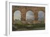 A View through Three of the North-Western Arches of the Third Storey of the Coliseum in Rome, 1815-Christoffer-wilhelm Eckersberg-Framed Giclee Print