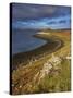 A View Towards the Coral Beaches Near Dunvegan, Isle of Skye, Scotland, United Kingdom, Europe-Jon Gibbs-Stretched Canvas