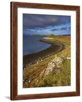 A View Towards the Coral Beaches Near Dunvegan, Isle of Skye, Scotland, United Kingdom, Europe-Jon Gibbs-Framed Photographic Print