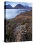 A View Towards the Cuillin Hills Across Loch Ainort on the Isle of Skye, Scotland, United Kingdom-Jon Gibbs-Stretched Canvas