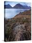 A View Towards the Cuillin Hills Across Loch Ainort on the Isle of Skye, Scotland, United Kingdom-Jon Gibbs-Stretched Canvas