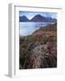 A View Towards the Cuillin Hills Across Loch Ainort on the Isle of Skye, Scotland, United Kingdom-Jon Gibbs-Framed Photographic Print