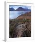 A View Towards the Cuillin Hills Across Loch Ainort on the Isle of Skye, Scotland, United Kingdom-Jon Gibbs-Framed Photographic Print