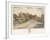 A View Up Toward Some of the Principal Buidings of Harrow School-null-Framed Art Print