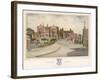 A View Up Toward Some of the Principal Buidings of Harrow School-null-Framed Art Print