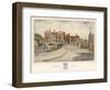 A View Up Toward Some of the Principal Buidings of Harrow School-null-Framed Art Print