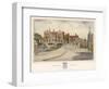 A View Up Toward Some of the Principal Buidings of Harrow School-null-Framed Art Print