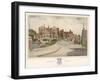 A View Up Toward Some of the Principal Buidings of Harrow School-null-Framed Art Print