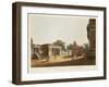 A View Within the Walls of a Pagoda, Madras, from 'A Brief History of Ancient and Modern India'-Colonel Francis Swain Ward-Framed Giclee Print