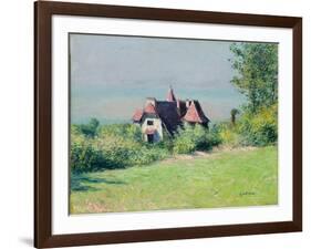 A Villa at Trouville, 1882-Gustave Caillebotte-Framed Giclee Print